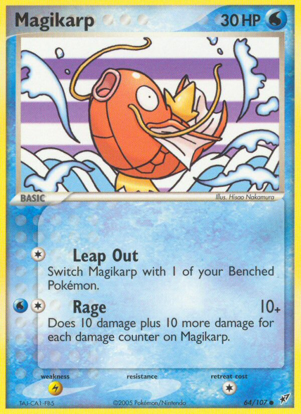 Magikarp (64/107) [EX: Deoxys] | Clutch Gaming