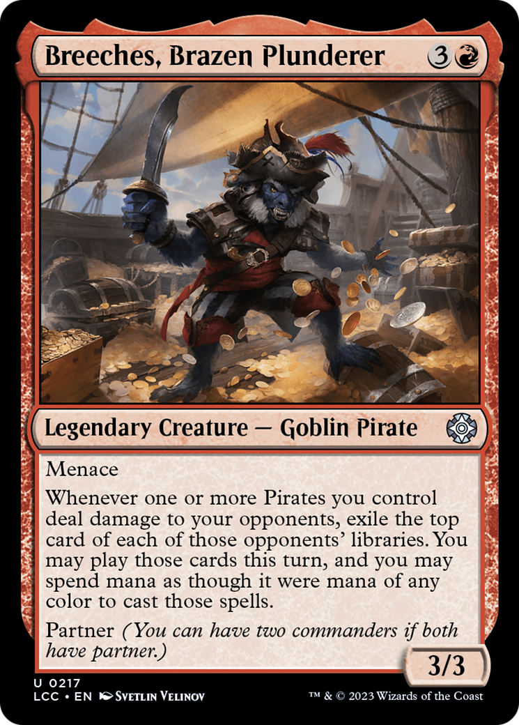 Breeches, Brazen Plunderer [The Lost Caverns of Ixalan Commander] | Clutch Gaming