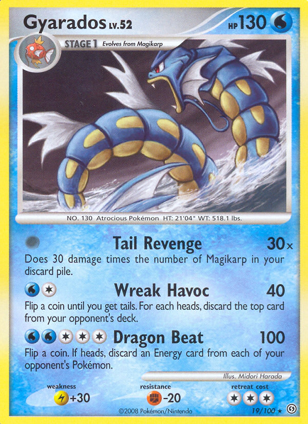 Gyarados (19/100) [Diamond & Pearl: Stormfront] | Clutch Gaming