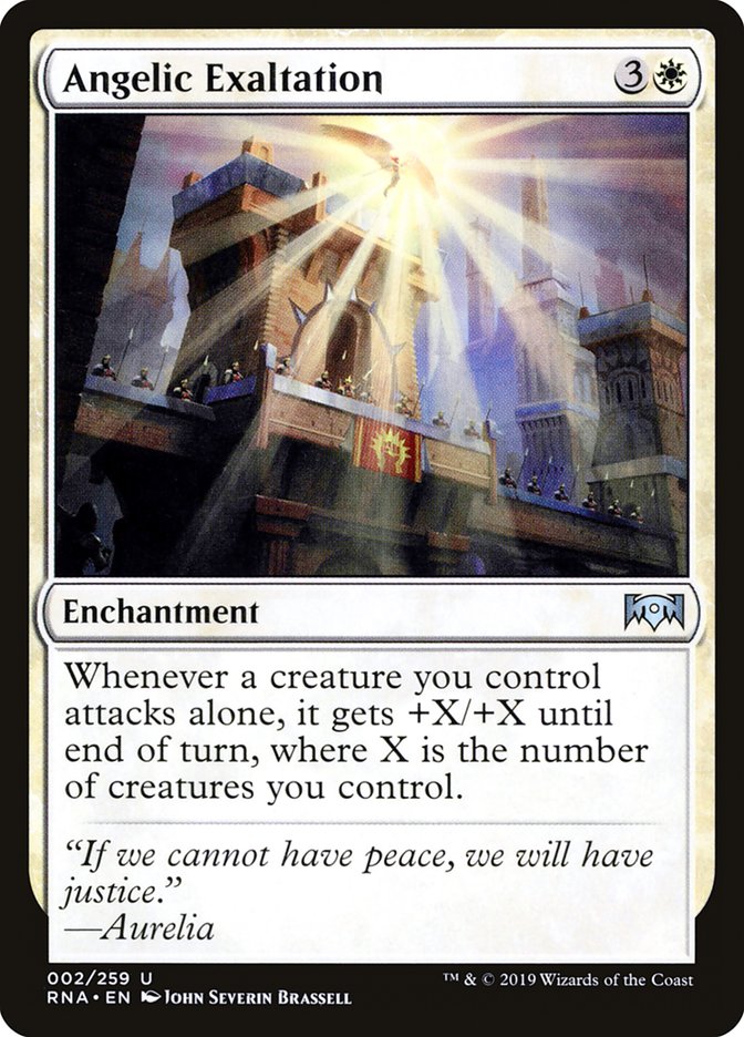 Angelic Exaltation [Ravnica Allegiance] | Clutch Gaming