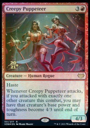 Creepy Puppeteer [Innistrad: Crimson Vow Prerelease Promos] | Clutch Gaming