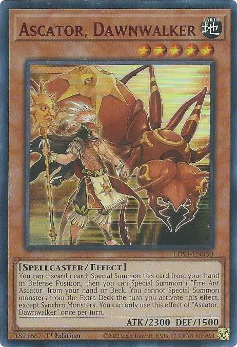 Ascator, Dawnwalker (Red) [LDS3-EN050] Ultra Rare | Clutch Gaming