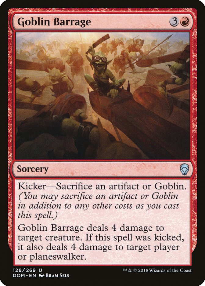 Goblin Barrage [Dominaria] | Clutch Gaming