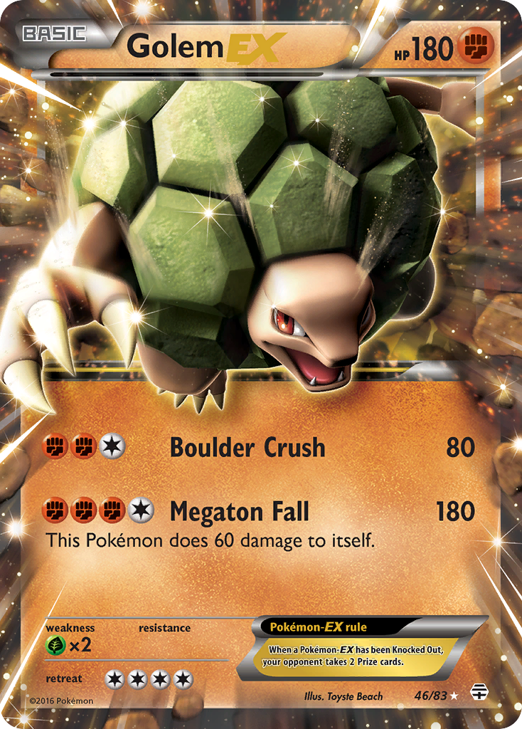 Golem EX (46/83) [XY: Generations] | Clutch Gaming