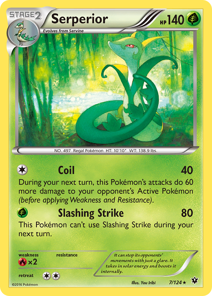 Serperior (7/124) [XY: Fates Collide] | Clutch Gaming