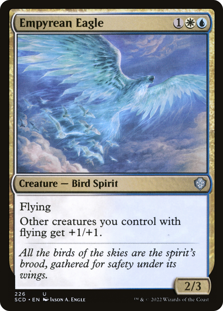 Empyrean Eagle [Starter Commander Decks] | Clutch Gaming