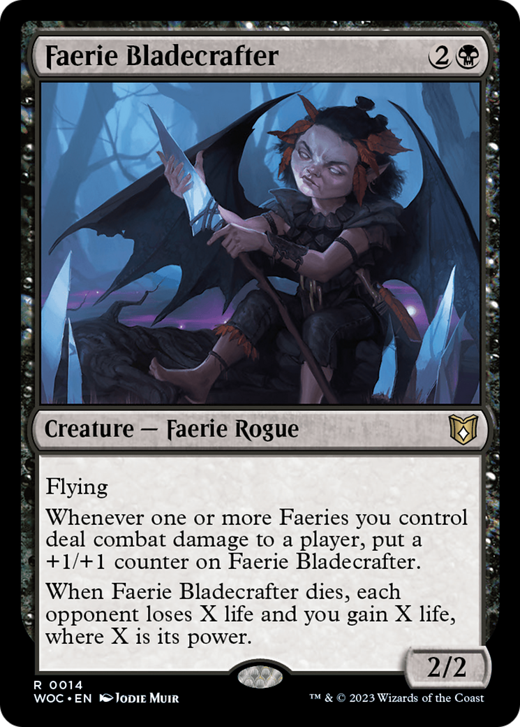 Faerie Bladecrafter [Wilds of Eldraine Commander] | Clutch Gaming