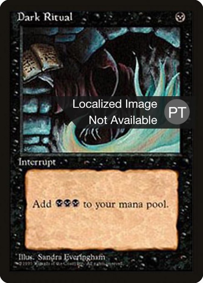Dark Ritual [Fourth Edition (Foreign Black Border)] | Clutch Gaming