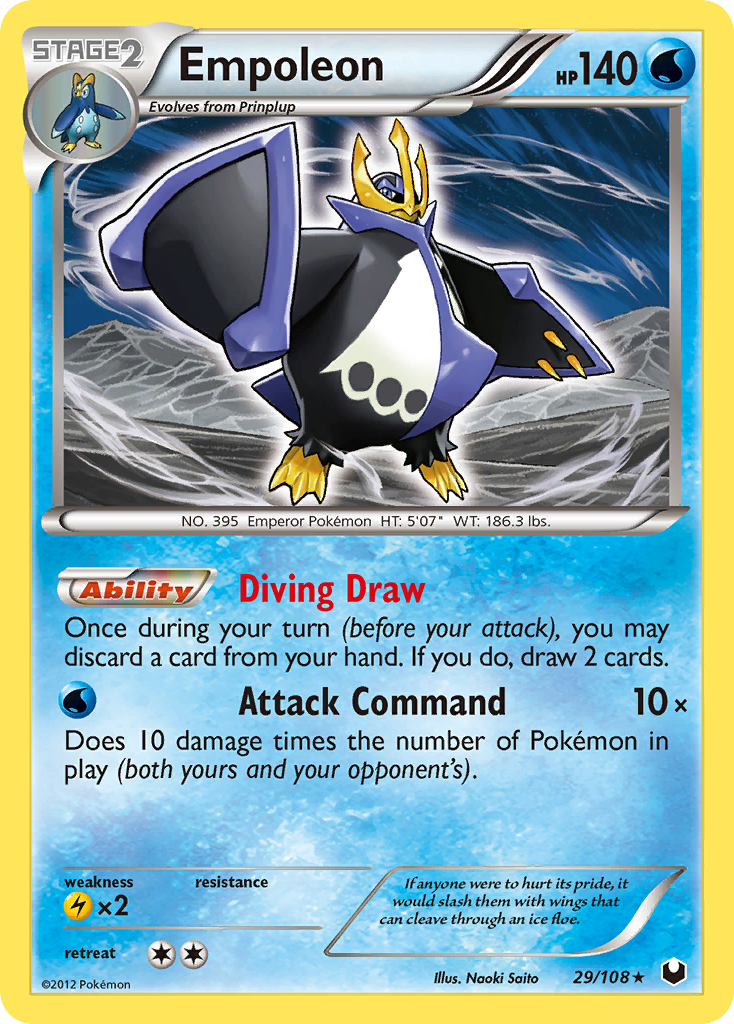 Empoleon (29/108) [Black & White: Dark Explorers] | Clutch Gaming