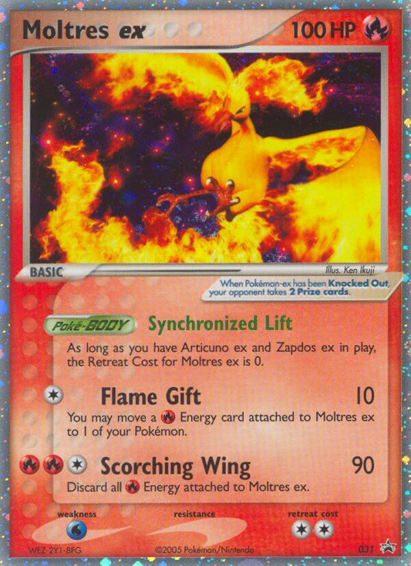 Moltres ex (031) [Nintendo: Black Star Promos] | Clutch Gaming