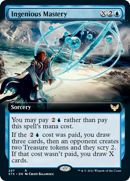 Ingenious Mastery (Extended Art) [Strixhaven: School of Mages] | Clutch Gaming