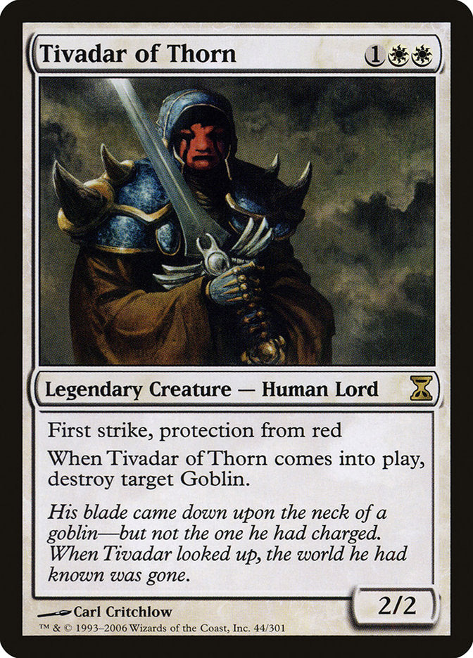 Tivadar of Thorn [Time Spiral] | Clutch Gaming