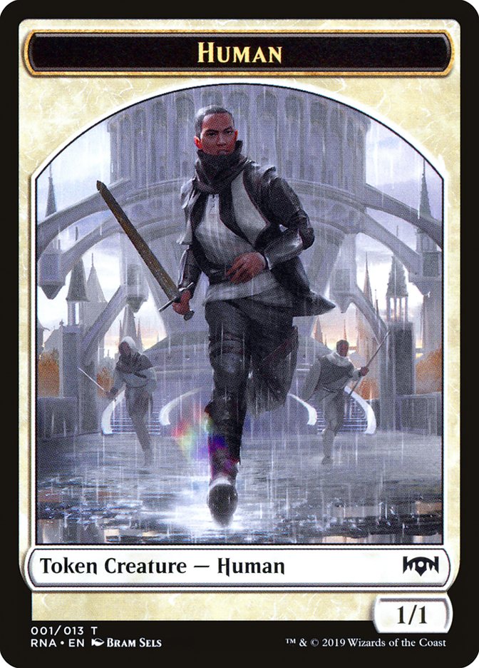 Human Token [Ravnica Allegiance Tokens] | Clutch Gaming