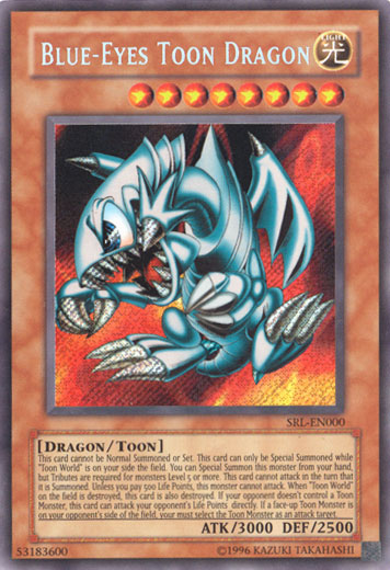 Blue-Eyes Toon Dragon [SRL-EN000] Secret Rare | Clutch Gaming