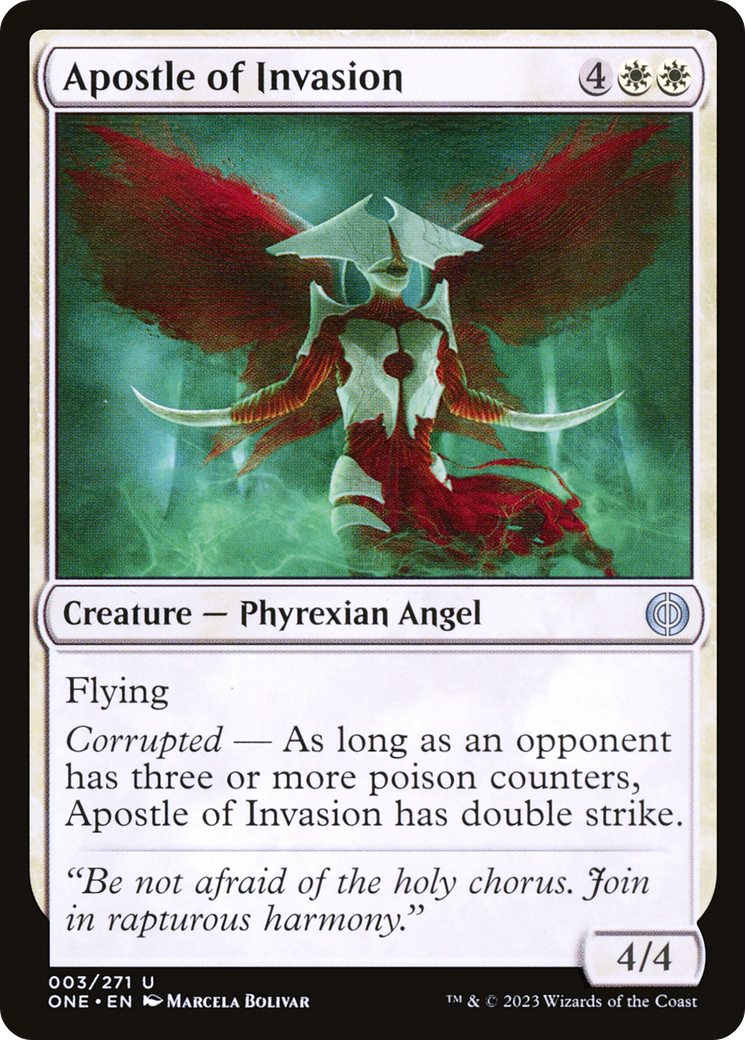 Apostle of Invasion [Phyrexia: All Will Be One] | Clutch Gaming