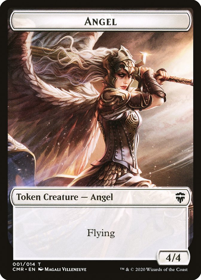 Angel Token [Commander Legends Tokens] | Clutch Gaming