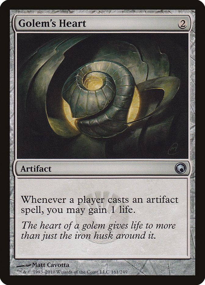 Golem's Heart [Scars of Mirrodin] | Clutch Gaming