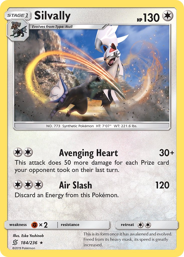 Silvally (184/236) (Theme Deck Exclusive) [Sun & Moon: Unified Minds] | Clutch Gaming