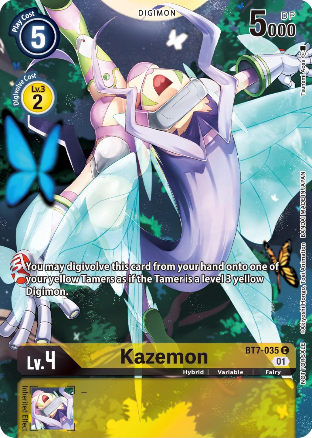 Kazemon [BT7-035] (2nd Anniversary Frontier Card) [Next Adventure Promos] | Clutch Gaming