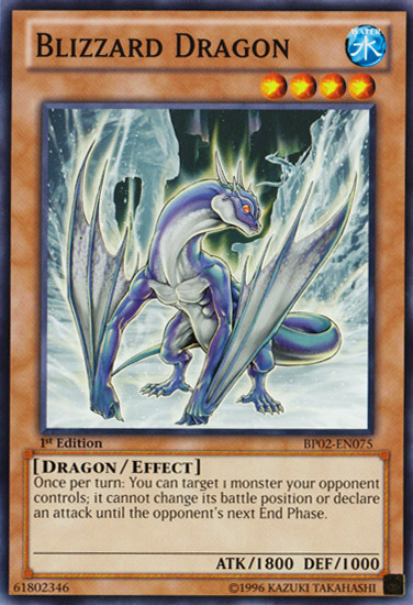 Blizzard Dragon [BP02-EN075] Mosaic Rare | Clutch Gaming