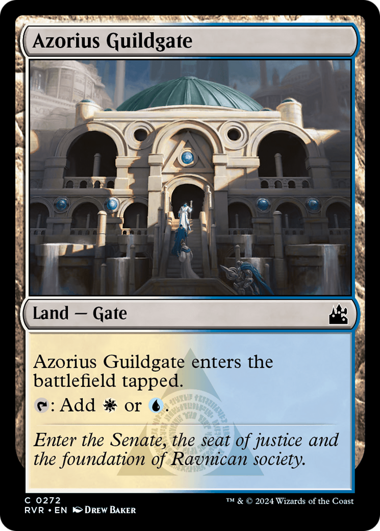 Azorius Guildgate [Ravnica Remastered] | Clutch Gaming