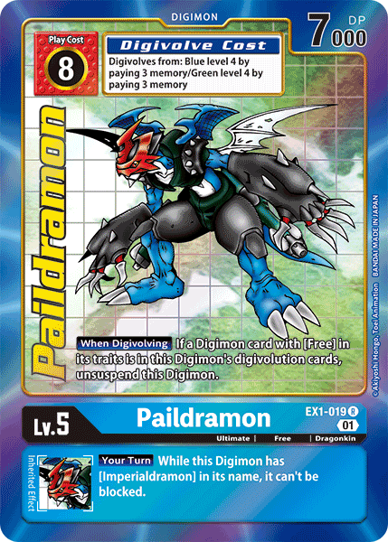 Paildramon [EX1-019] (Alternate Art) [Classic Collection] | Clutch Gaming