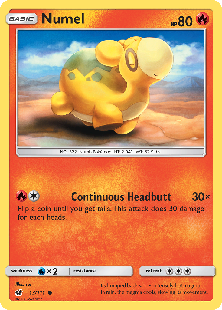 Numel (13/111) [Sun & Moon: Crimson Invasion] | Clutch Gaming