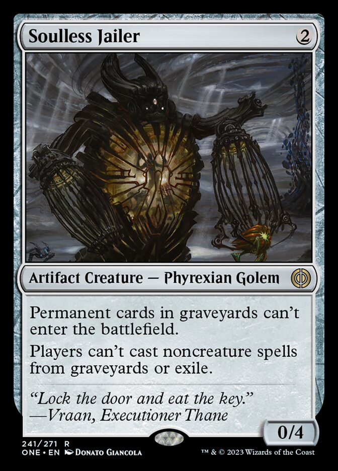 Soulless Jailer [Phyrexia: All Will Be One] | Clutch Gaming