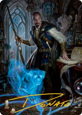 Mordenkainen Art Card (Gold-Stamped Signature) [Dungeons & Dragons: Adventures in the Forgotten Realms Art Series] | Clutch Gaming