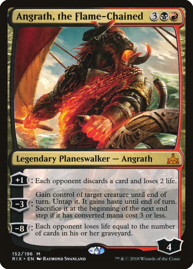 Angrath, the Flame-Chained [Rivals of Ixalan] | Clutch Gaming