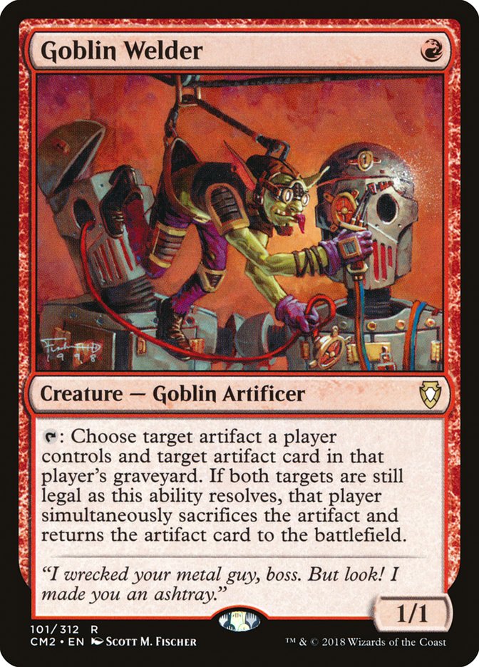 Goblin Welder [Commander Anthology Volume II] | Clutch Gaming