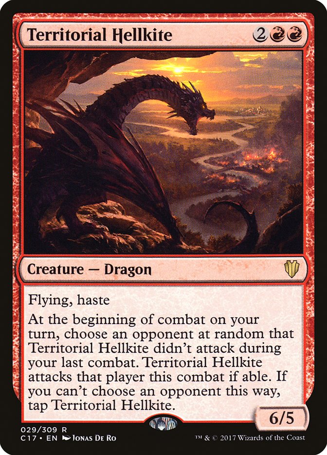 Territorial Hellkite [Commander 2017] | Clutch Gaming