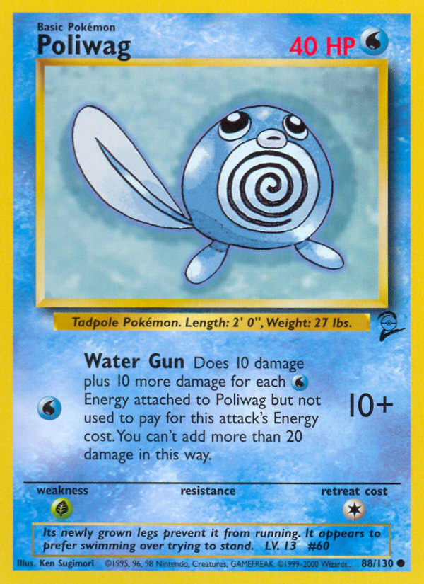 Poliwag (88/130) [Base Set 2] | Clutch Gaming