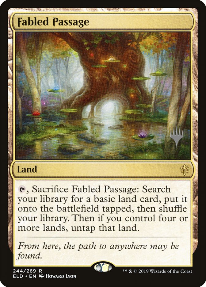 Fabled Passage (Promo Pack) [Throne of Eldraine Promos] | Clutch Gaming