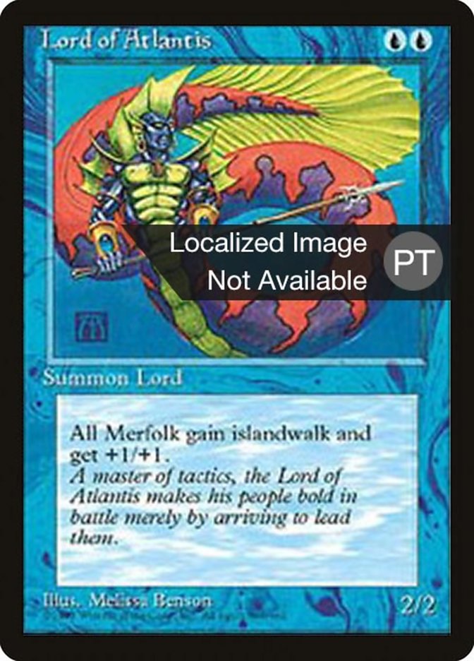 Lord of Atlantis [Fourth Edition (Foreign Black Border)] | Clutch Gaming