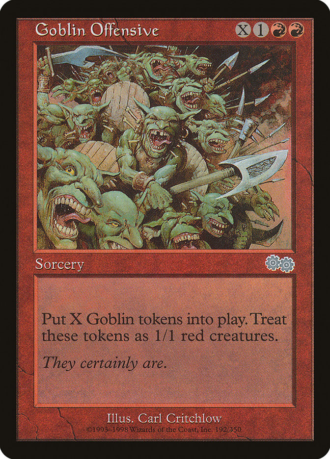 Goblin Offensive [Urza's Saga] | Clutch Gaming