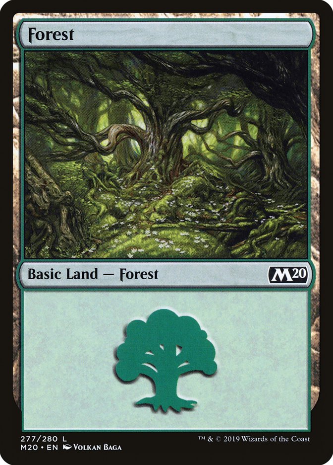 Forest (277) [Core Set 2020] | Clutch Gaming