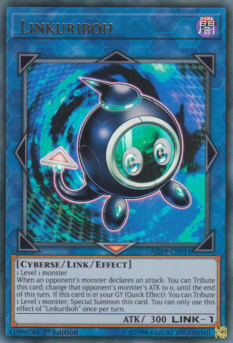 Linkuriboh [AC19-EN011] Ultra Rare | Clutch Gaming