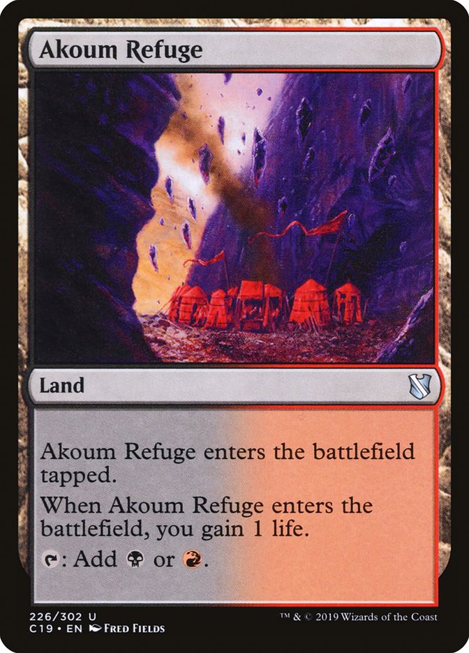 Akoum Refuge [Commander 2019] | Clutch Gaming