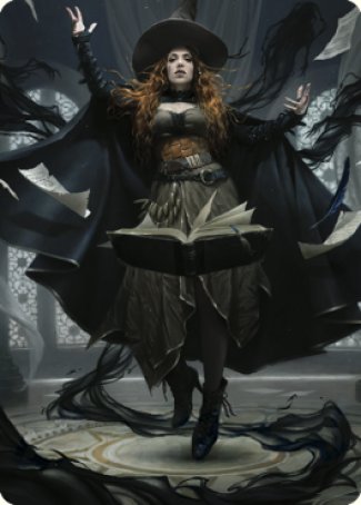 Tasha, the Witch Queen Art Card (41) [Commander Legends: Battle for Baldur's Gate Art Series] | Clutch Gaming