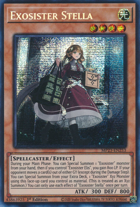 Exosister Stella [MP23-EN253] Prismatic Secret Rare | Clutch Gaming