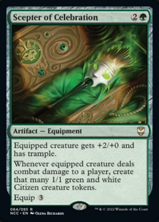 Scepter of Celebration [Streets of New Capenna Commander] | Clutch Gaming