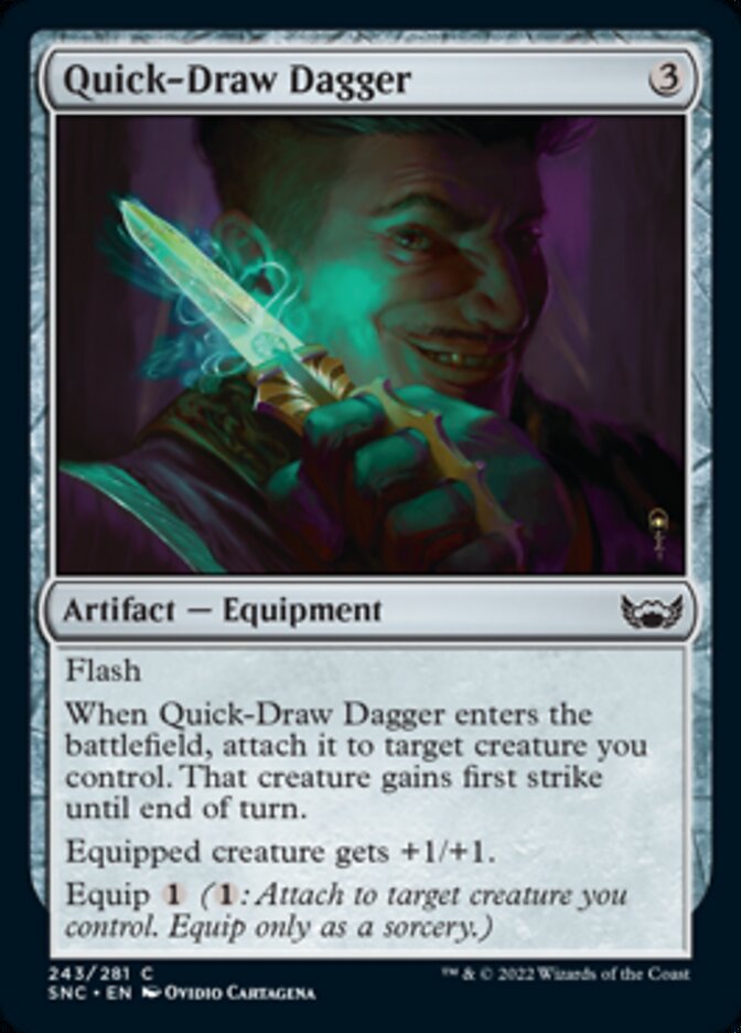 Quick-Draw Dagger [Streets of New Capenna] | Clutch Gaming