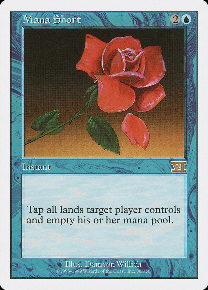 Mana Short [Classic Sixth Edition] | Clutch Gaming