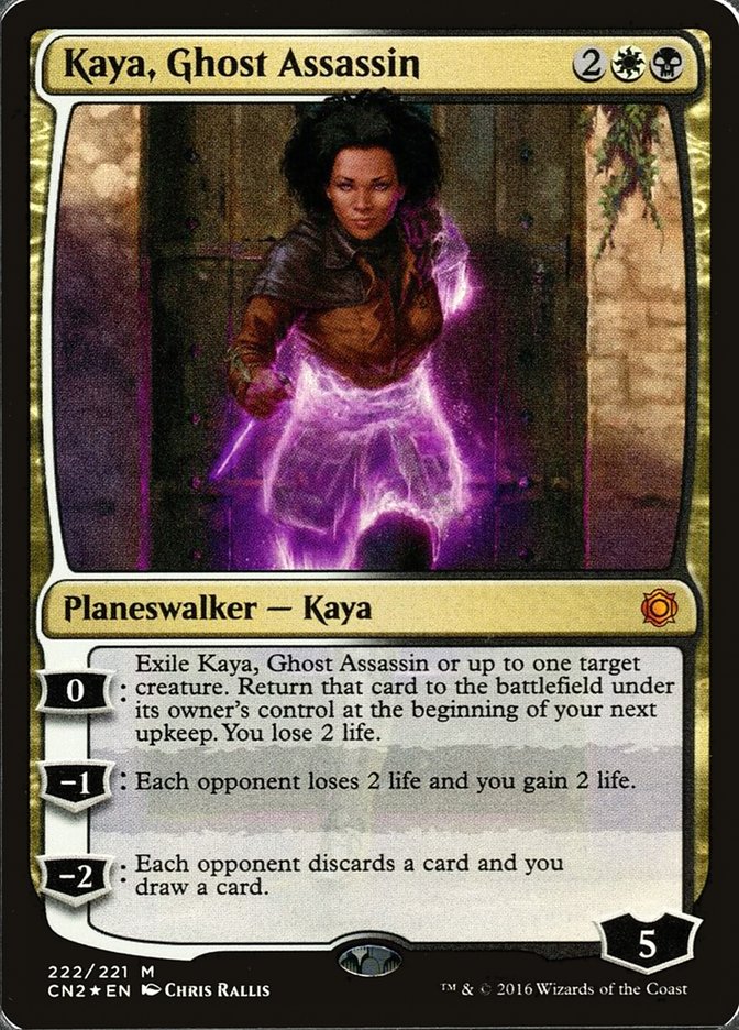 Kaya, Ghost Assassin (222/221) [Conspiracy: Take the Crown] | Clutch Gaming