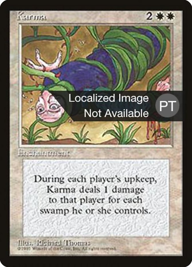 Karma [Fourth Edition (Foreign Black Border)] | Clutch Gaming