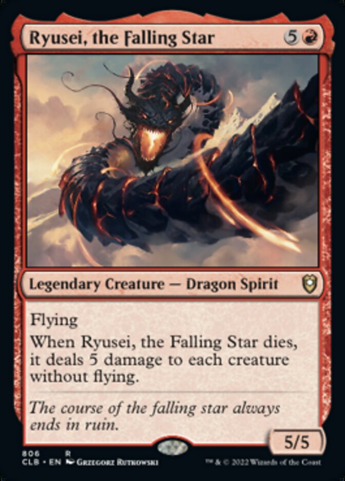 Ryusei, the Falling Star [Commander Legends: Battle for Baldur's Gate] | Clutch Gaming