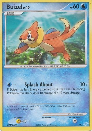 Buizel (1/12) [Diamond & Pearl: Trainer Kit - Manaphy] | Clutch Gaming