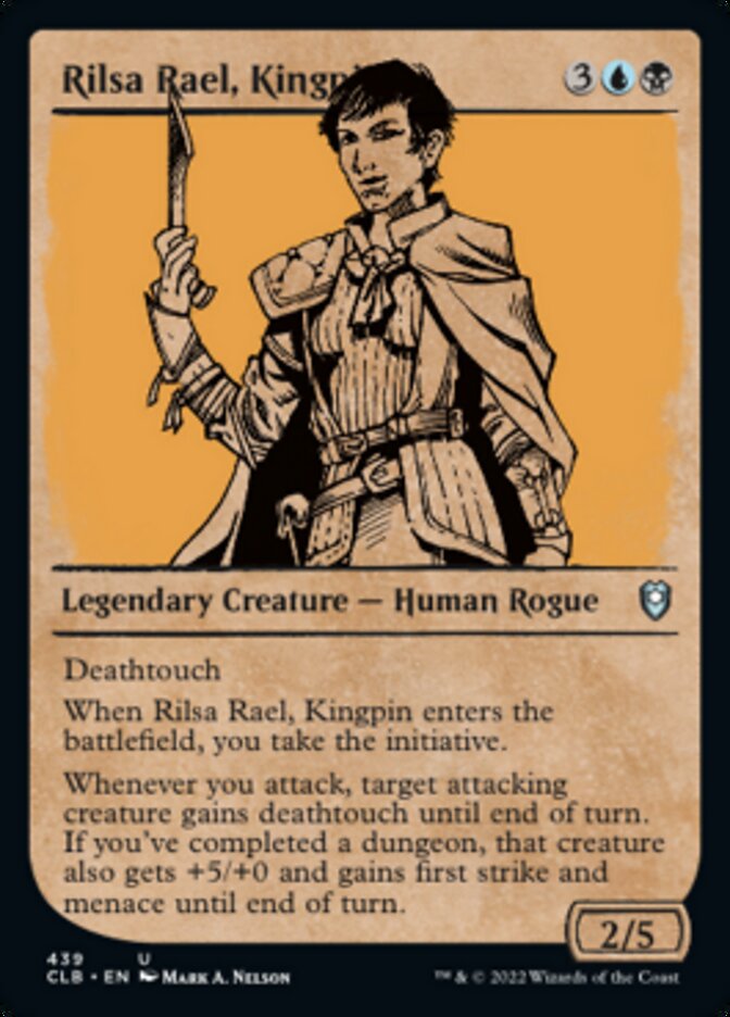 Rilsa Rael, Kingpin (Showcase) [Commander Legends: Battle for Baldur's Gate] | Clutch Gaming