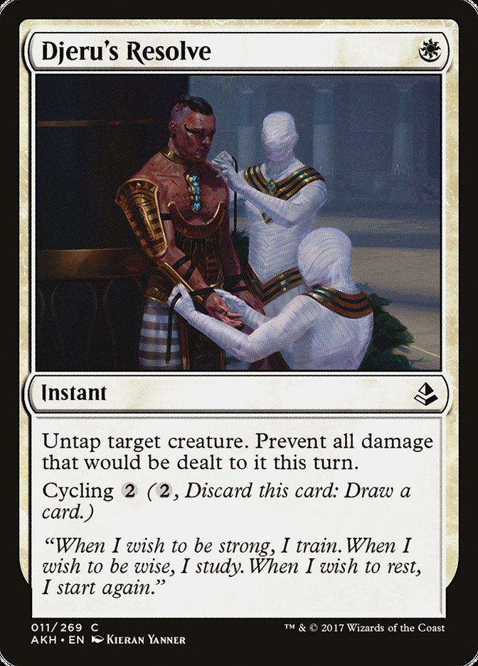 Djeru's Resolve [Amonkhet] | Clutch Gaming
